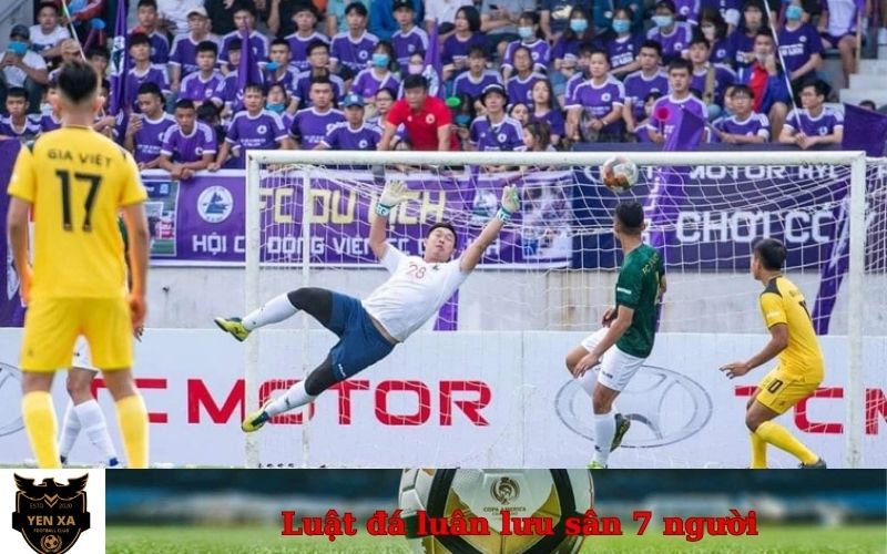 Luật đá luân lưu sân 7 người