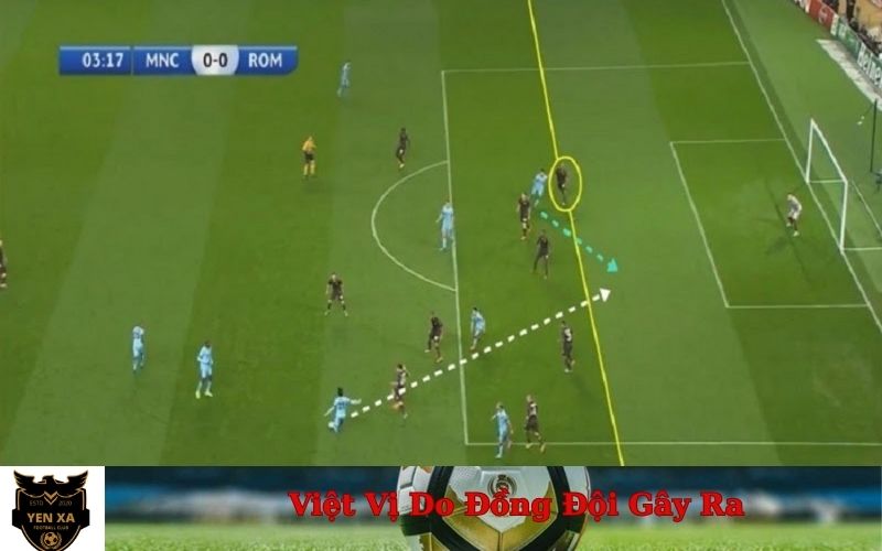 Việt Vị Do Đồng Đội Gây Ra